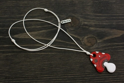 Martenitsa Pendant Mushroom - Img 2