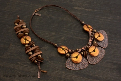 Women's Bracelet, Necklace &amp; Earrings Set - Img 4