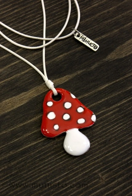Martenitsa Pendant Mushroom - Img 3
