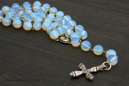 Moonstone Rosary - Img 2