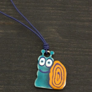 Snail pendant