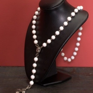 White Coral Rosary - Img 2