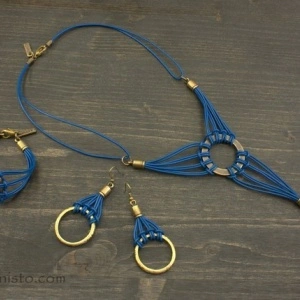 Women's Bracelet, Necklace & Earrings Set