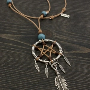 Women's Necklace "Dreamcatcher" - Img 3