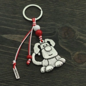 Martenitsa Dog Keyholder