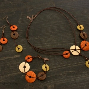Women's Bracelet, Necklace & Earrings Set
