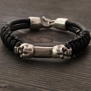 Men's Bracelet & Necklace Set - Img 4