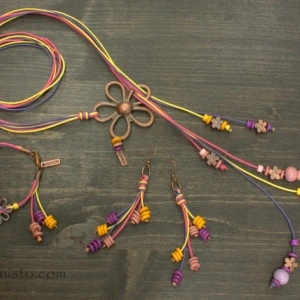 Women's Bracelet, Necklace & Earrings Set
