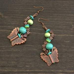 Butterfly earrings