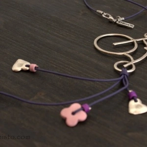 Retro bicycle Necklace - Img 2