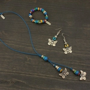 Butterfly Kids Juwelry Set