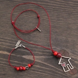 Women's House Bracelet & Necklace Set