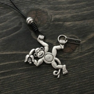 Women's Necklace Monkey