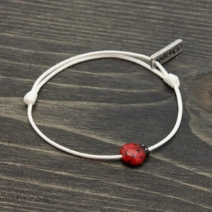 Martenitsa Bracelet Ladybug