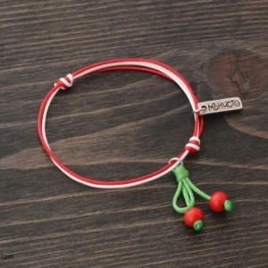 Martenitsa Bracelet Cherries