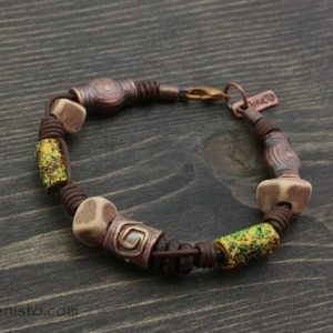 Men's Bracelet & Necklace Set - Img 3