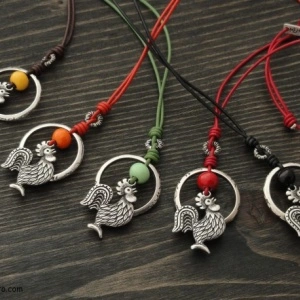Rooster Necklace