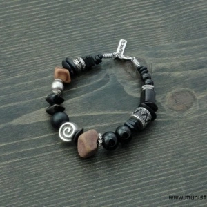 Men's Bracelet & Necklace Set - Img 4