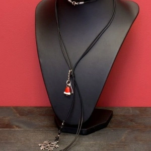 Santa Claus Necklace, Bracelet & Earrings Set - Img 3