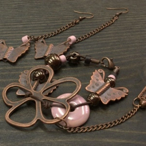 Women's Bracelet & Earrings Set