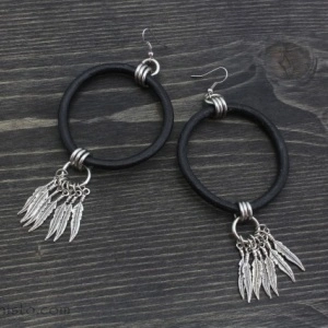 Women's Earrings Feathers