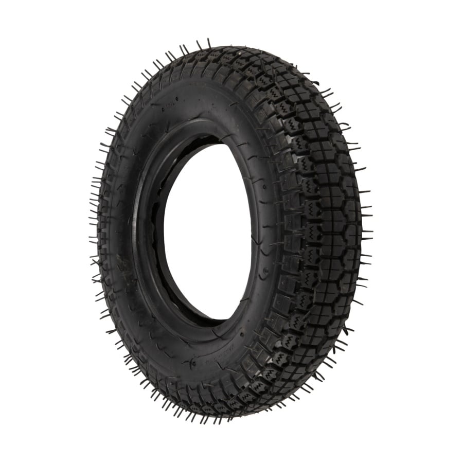 Cauciuc + camera Micul Fermier 3.50-8, profil floare, premium