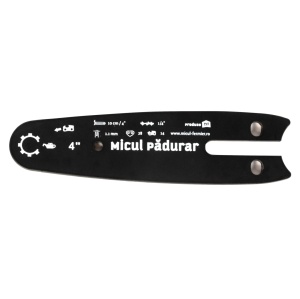 ‘Micul Padurar’ chainsaw blade, length 4'', pitch 1/4'', groove width 1.1 mm, 28 spikes, 14 teeth