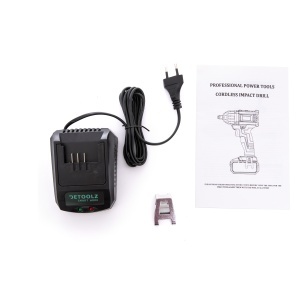 20V/4Ah cordless drill/impact machine - Img 4