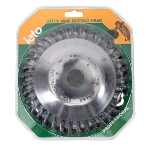 8" 8" wire disc motor hoe