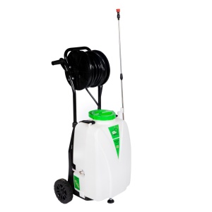 Battery-powered sprayer Little Farmer, capacity 40l, with wheels - Img 8