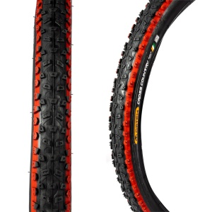 Bicycle tyre 26x1.95", ETRTO 52-559, model CROSS COUNTRY, black/red, All-terrain profile - Img 3
