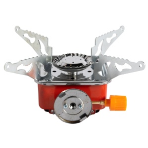 Camping stove Micul Fermier, heating capacity 2.8 kW, piezo-electric ignition, compatible with gas spray, 95*95mm - Img 6