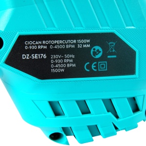 Ciocan rotopercutor 1500W 930rpm 4500bpm 32mm - Img 9