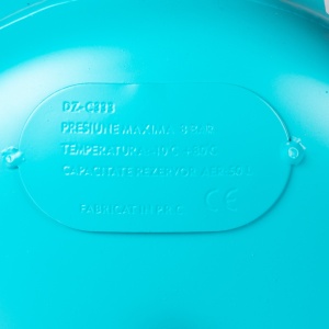 Compresor Detoolz 50L cu ulei, 1680 W, debit 206L/min, 8 bar, 2 prize de aer - Img 16