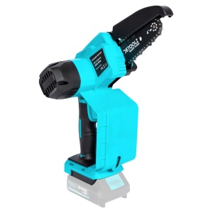 Detoolz 20V cordless mini chainsaw, angled - Img 8