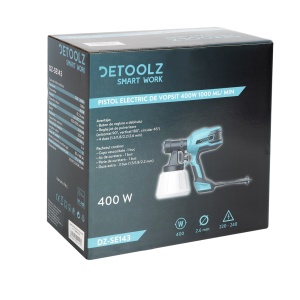 Electric paint spray gun 400W 1000 ml/min - Img 6