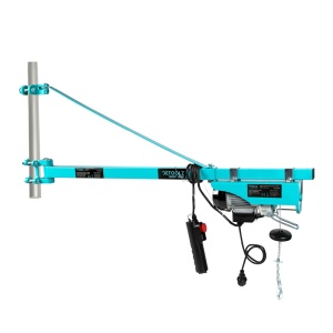 Electric winch (crane) 500kg 800W 4mm wire - Img 8