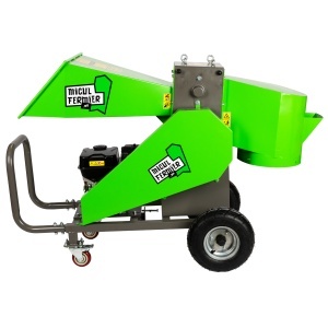 Micul Fermier branch shredder, 7 HP petrol engine, maximum cutting diameter 80 mm, for briquettes - Img 3