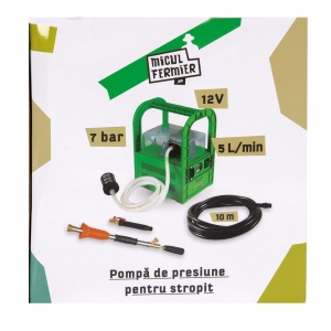 Pompa de presiune Micul Fermier, 12V, 12Ah, pentru stropit - Img 20