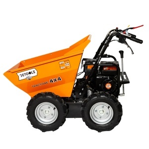 Roaba motorizata Detoolz, 7.5 CP, 212 cc, benzina 4T, capacitate cuva 300 Kg, 4 viteze - Img 3