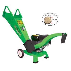 Shredder for branches and vines Little Farmer, Ø50mm, petrol engine 7CP for sawdust