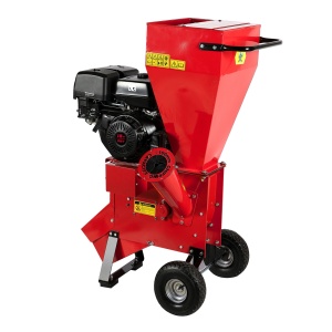 Shredder for branches Little Farmer, Ø100mm, petrol engine 15CP, electric start, vertical feed, for sawdust - Img 12