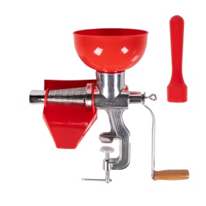 Small aluminium tomato chopper with sieve - Img 2