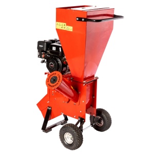 Small Wood chipper, Ø76mm, 6.5 HP petrol engine for sawdust - Img 14