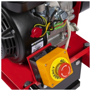 Tocator pentru crengi si vita de vie Micul Fermier, Ø76mm, motor benzina 6.5CP pentru rumegus - Img 4