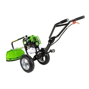 Wheeled brush cutter, Micul Fermier, 2.5 HP, 52 cc B2T PR, 3 accessories - Img 5