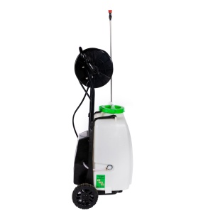 Battery-powered sprayer Little Farmer, capacity 40l, with wheels - Img 9