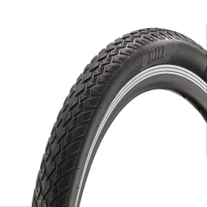 Bicycle tyre 28x1.75", ETRTO 47-622, model MILE, black, Street profile