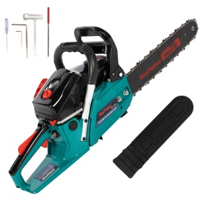 Brushcutter Little Forester 5200, cylinder capacity 52cc, 2.7 HP, 1 chain 16" + 1 blade, quick start - Img 4