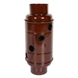 Burlan recuperator caldura rotund ø130mm Maro Mat